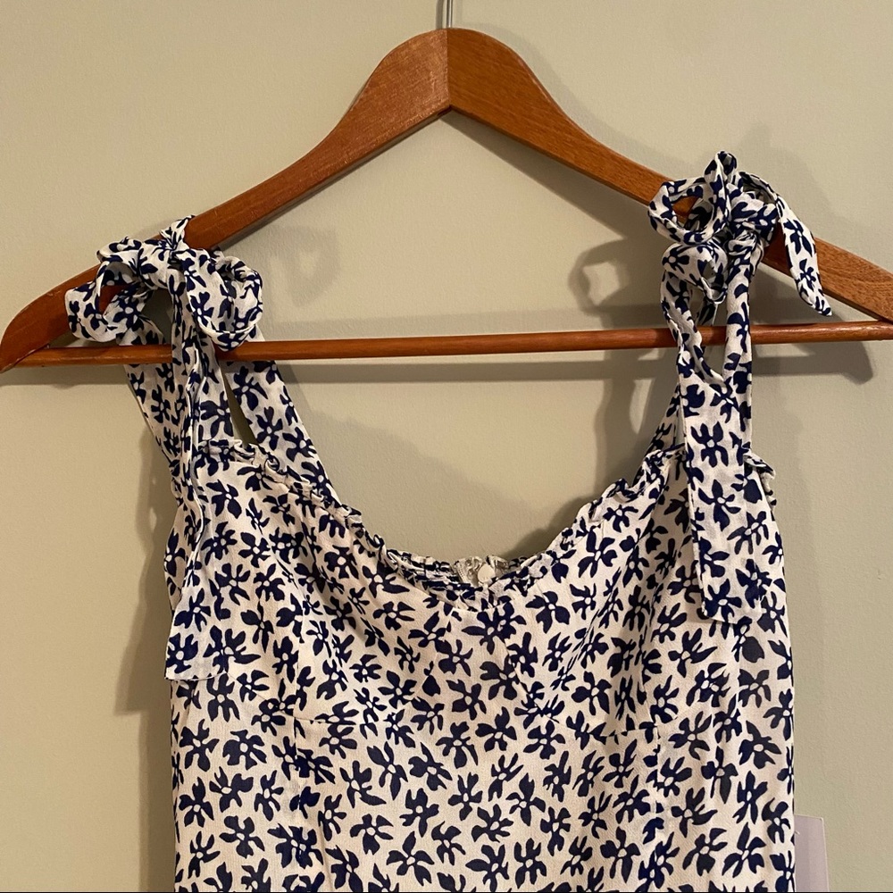 Reformation Nikita Floral Dress in Bombay - Picture 8 of 14